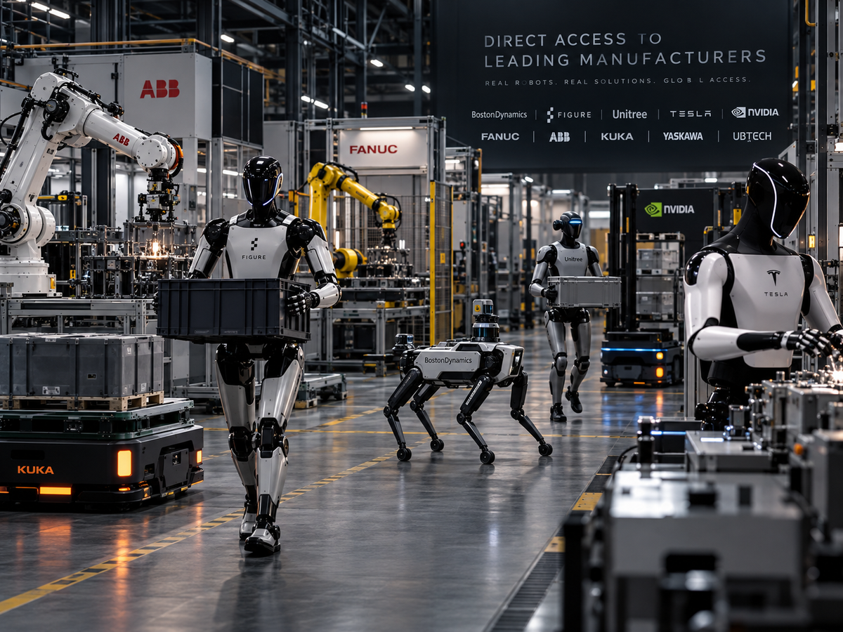 Direct Access to Leading Manufacturers.